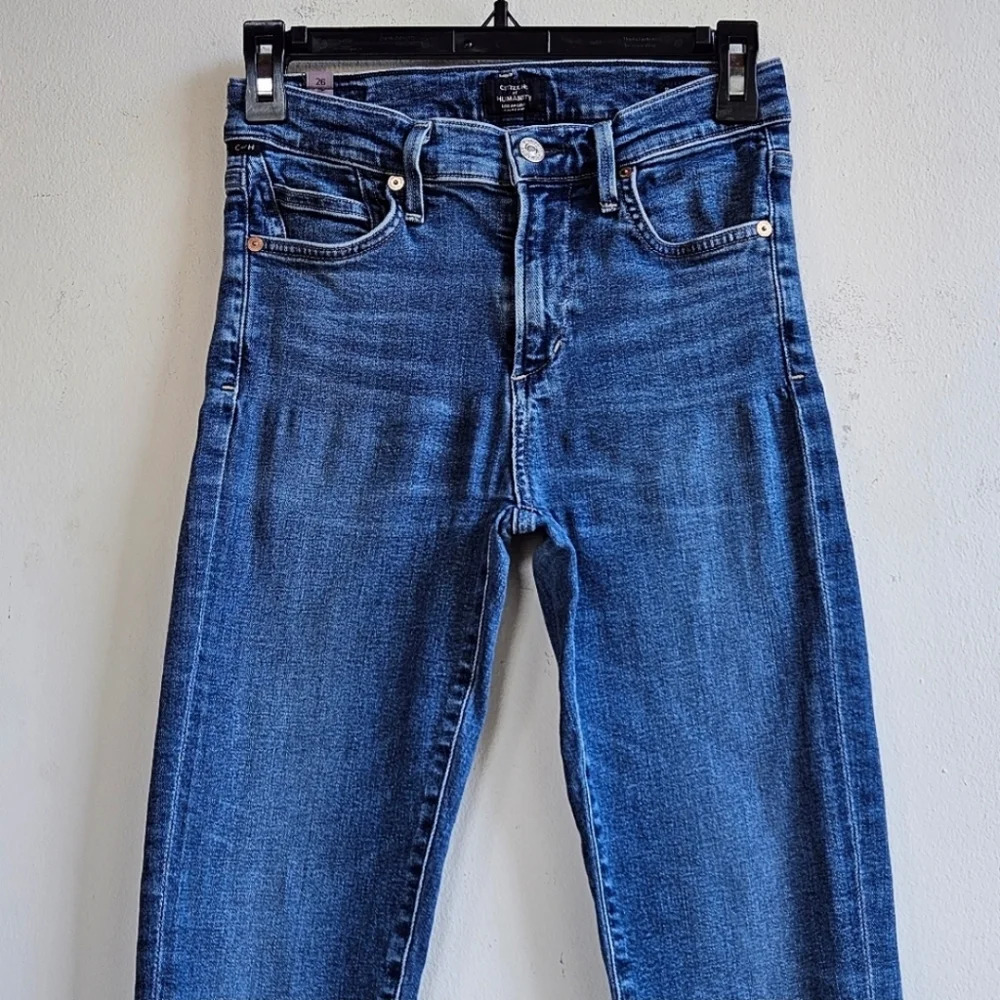 CITIZENS OF HUMANITY ROCKET CROP HIGH RISE SKINNY SIZE 26 S#085 - Picture 3 of 8